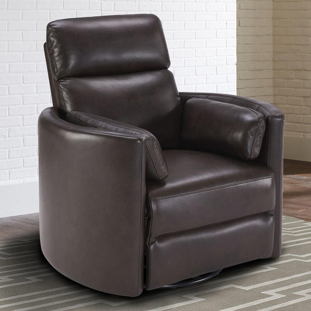 Parker House Radius - Powered by Freemotion Power Cordless Swivel Glider Recliner - Florence Brown