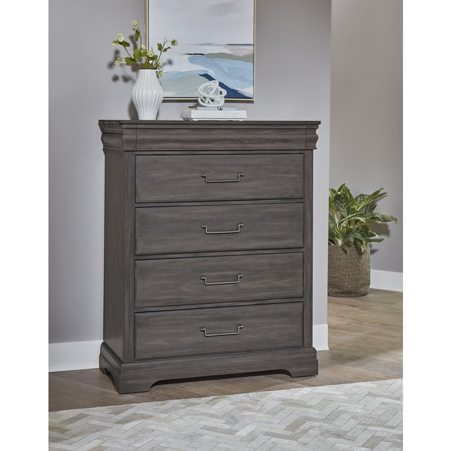 Vaughan-Bassett Vista - 5 Drawer Chest - Gray