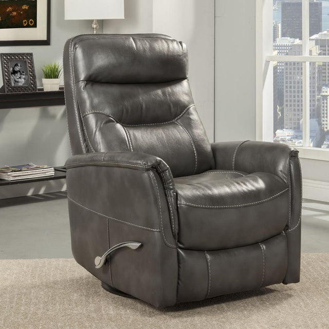 Parker House Gemini - Manual Swivel Glider Recliner - Flint