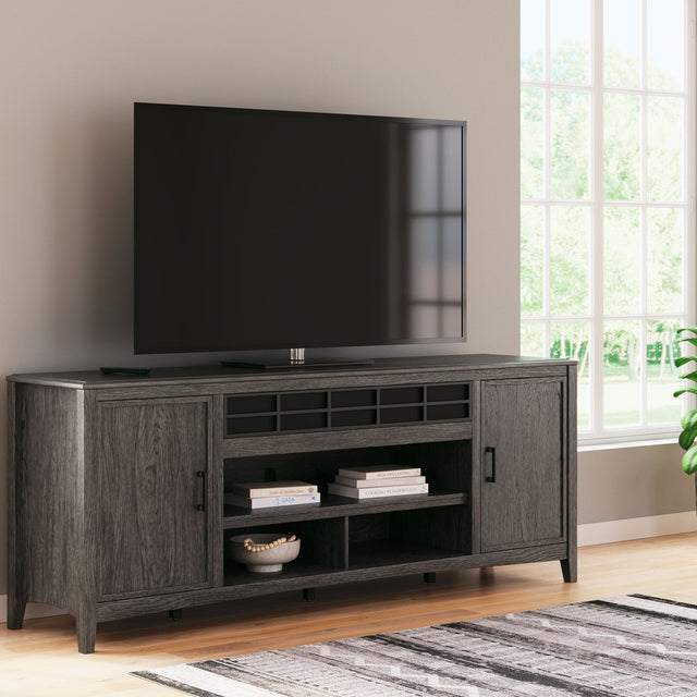 Ashley Montillan XL TV Stand w/Fireplace Option