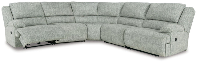 Ashley Mcclelland - Gray - 5-Piece Reclining Sectional