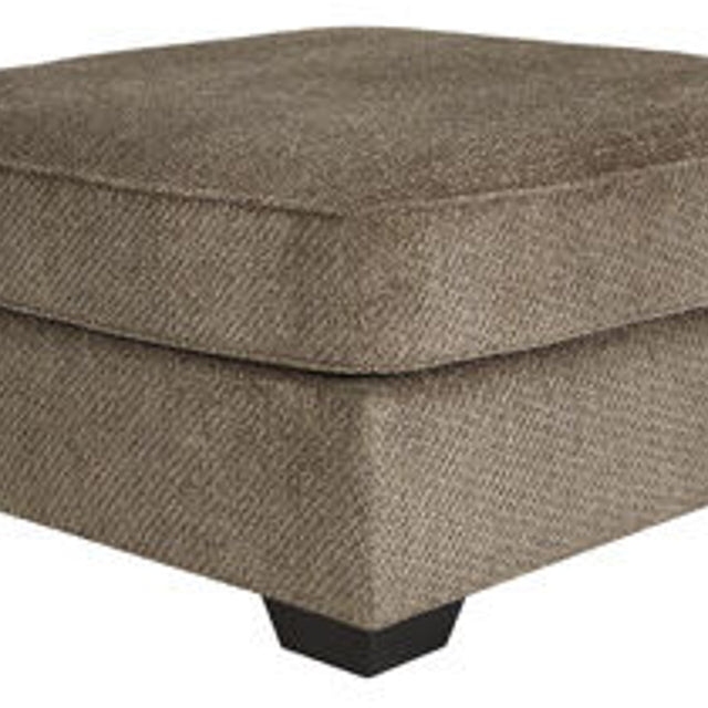 Ashley Graftin Oversized Accent Ottoman - Teak