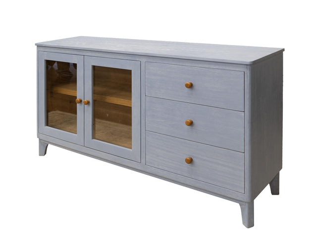 International Furniture Direct Giza - Console - Pastel Blue