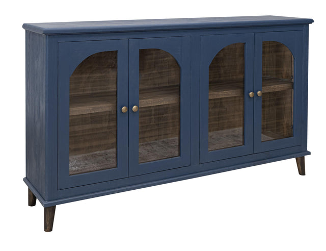 International Furniture Direct Genova - Console - Indigo Blue 