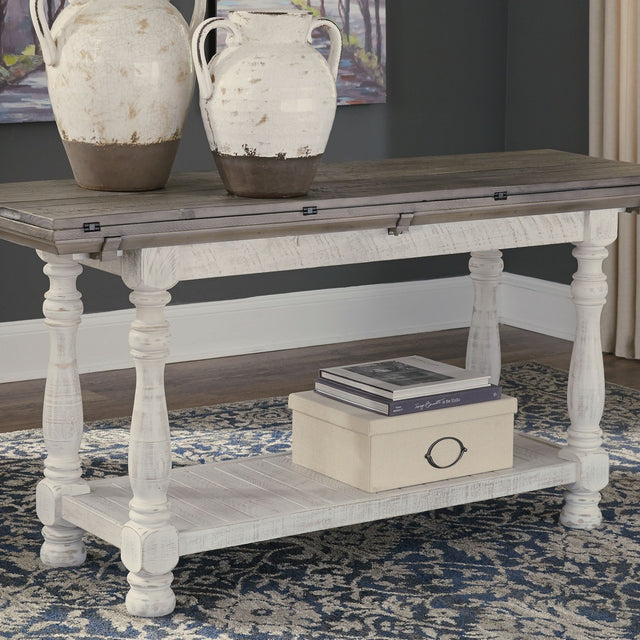 Ashley Havalance Flip Top Sofa Table