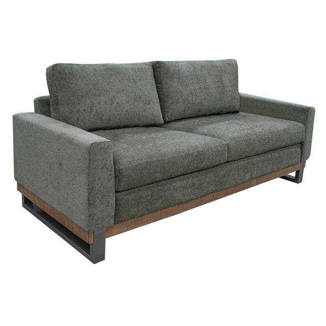 International Furniture Direct Mita - Loveseat - Olive