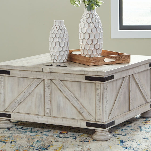 Ashley Carynhurst Cocktail Table with Storage