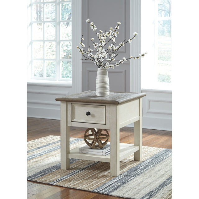 Ashley Bolanburg Rectangular End Table